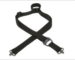 Quick Adjust Two Point Sling, Integral QD Swivels, Black